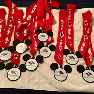 Disney Cruise Line Winner “Medal” lot of 10 “medals”